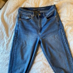 ‼️SOLD‼️ American Eagle Blue Mom Jeans